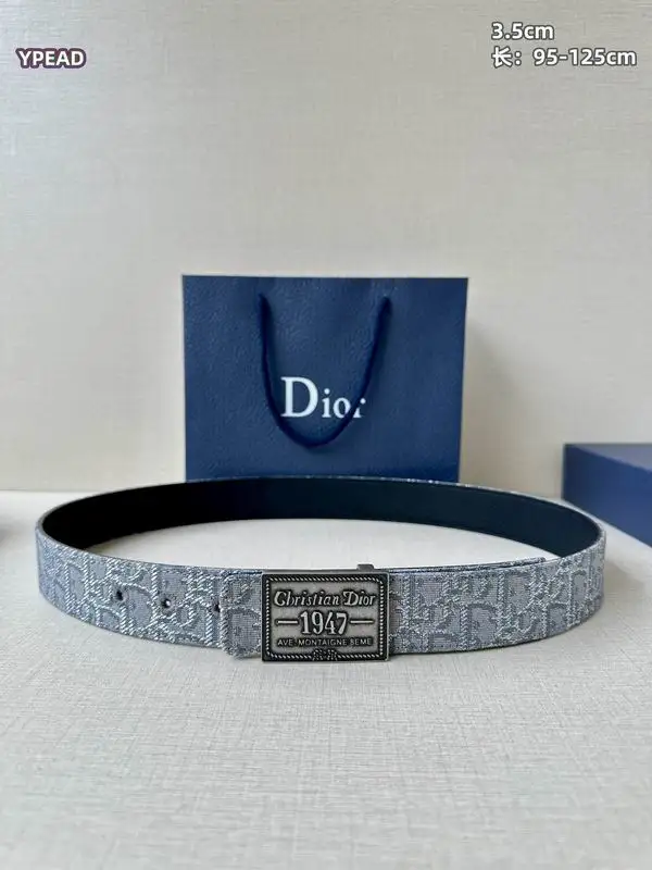 Dior belt 35mmX95-125cm 8L48